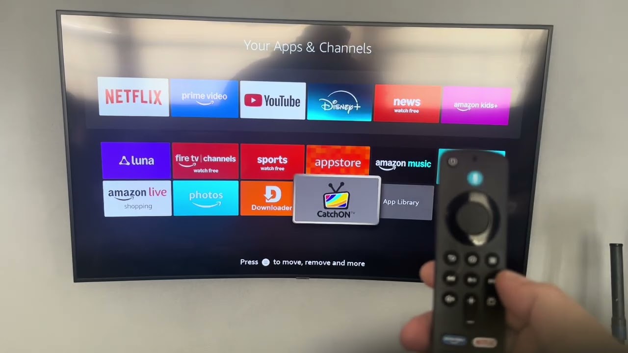 Amazon Firestick “Jailbreak” and CatchOn TV app installation 