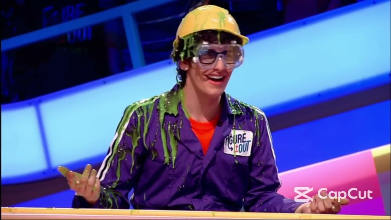 Matt Bennett, Chris O Neal And Alex Got Slimed on Figure It Out ( Nickelodeon )