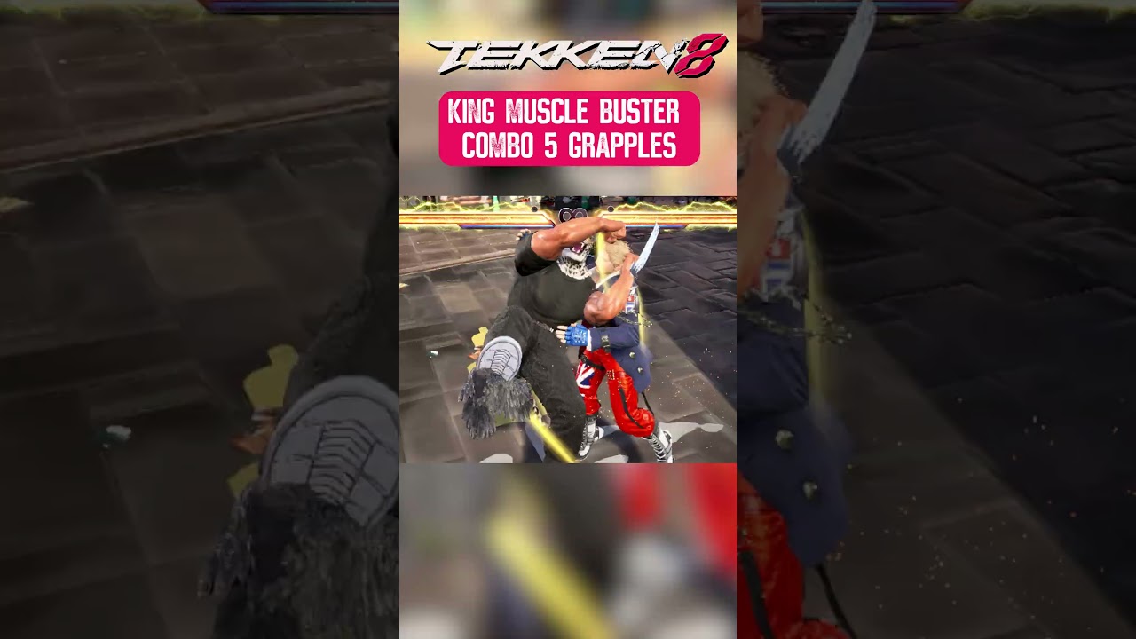 King Muscle Buster Combo with 5 Grapples 