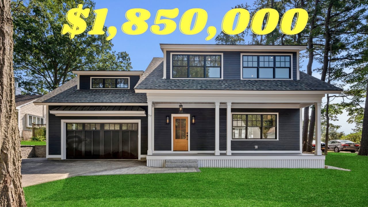 Inside a $1.85 Million LUXURY Home in Newburyport!