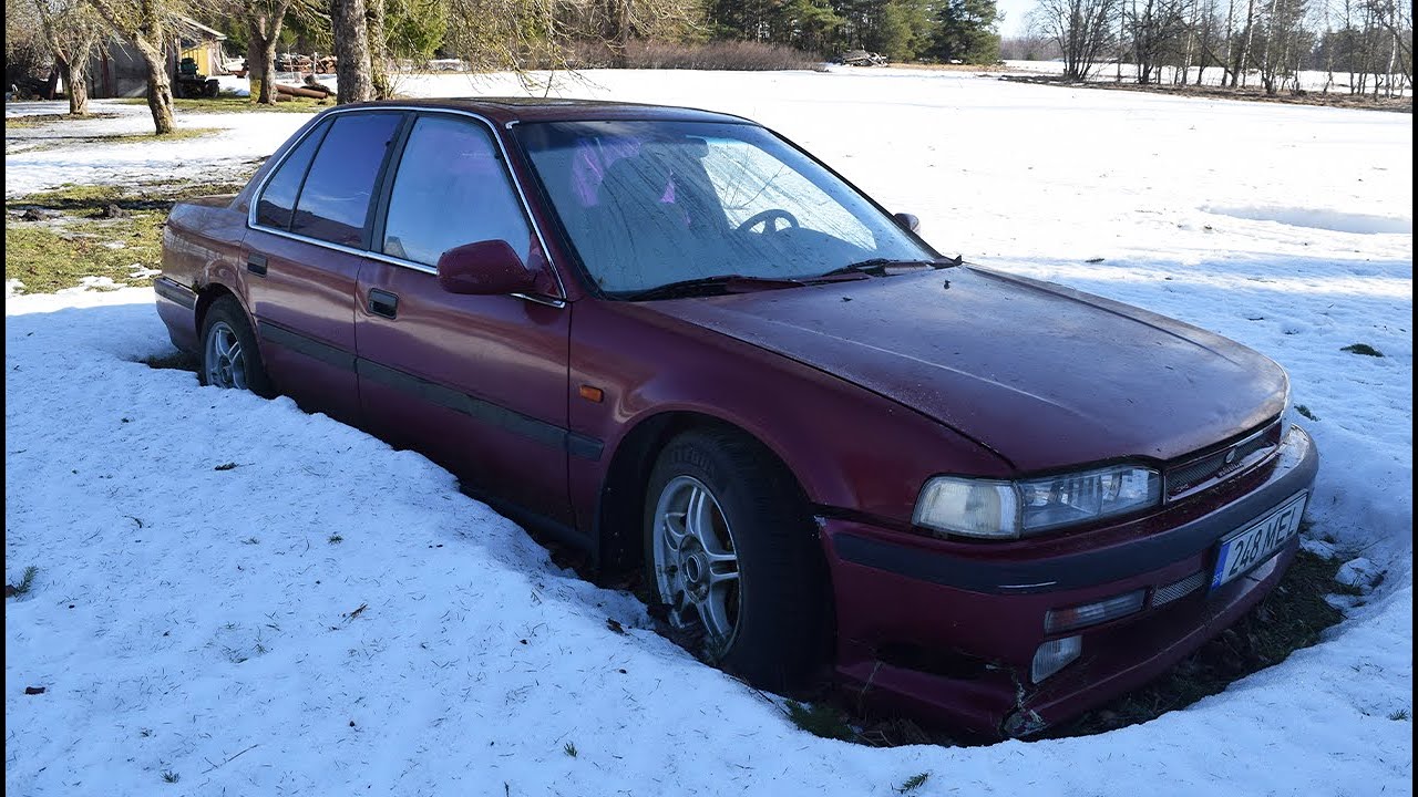 Starting 1992 Honda Accord After 7 Years + Test Drive