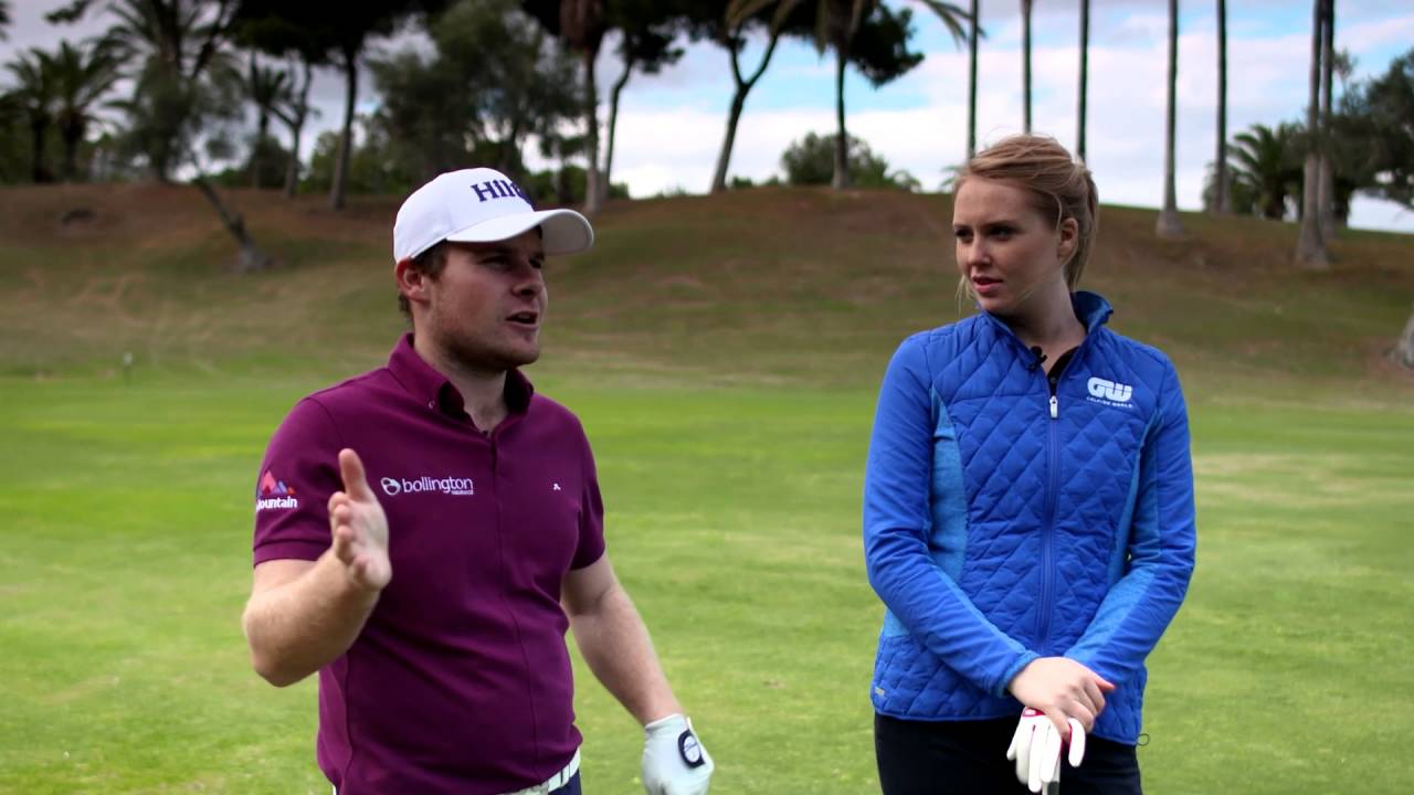 Tyrell Hatton plays 3 holes match play with Anna Whiteley