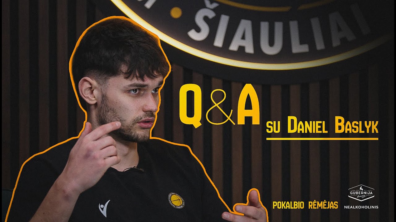 Be plano B: istorijos rūbinėje, trauma ir netikėta bronzinė serija | Q&A su Daniel Baslyk
