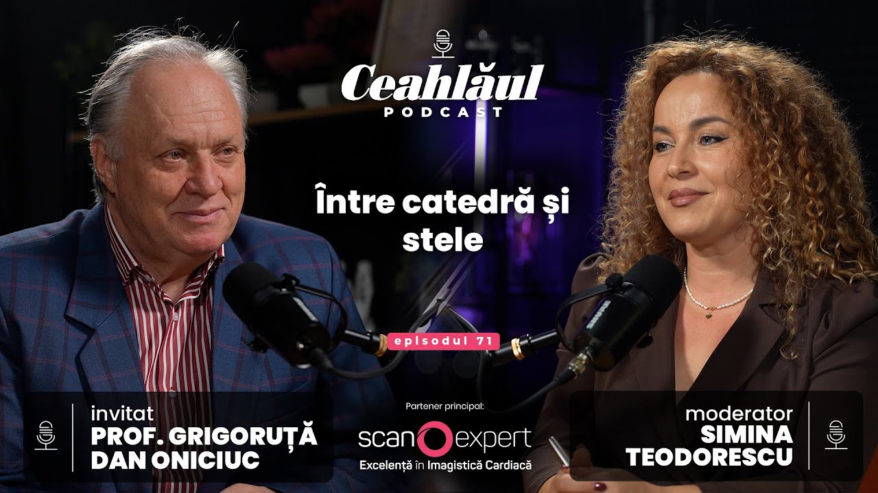 Între catedră și stele, cu Prof. Grigoruță Dan Oniciuc - Ceahlăul Podcast #71