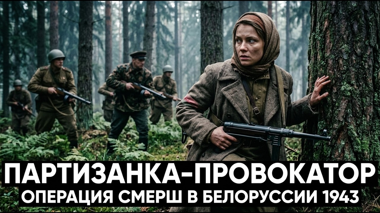 ПАРТИЗАНКА-ПРОВОКАТОР — операция СМЕРШ в лесах Белоруссии 1943