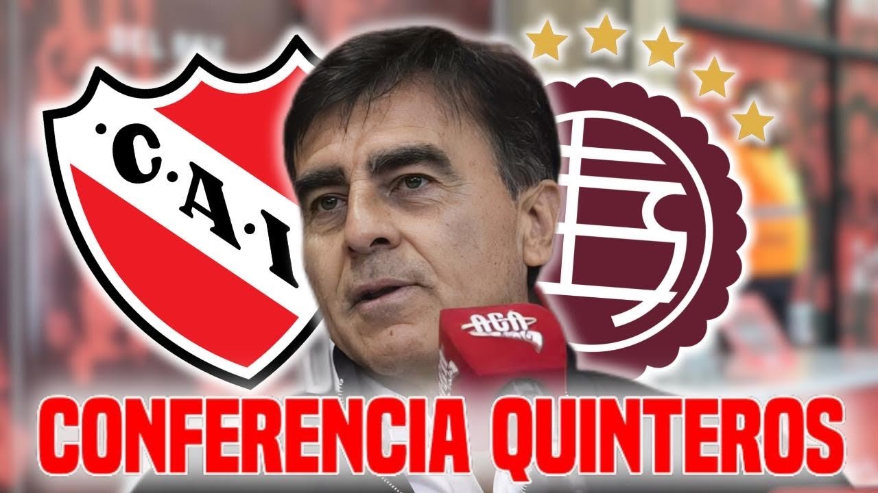 🎙️🔥CONFERENCIA DE GUSTAVO QUINTEROS | INDEPENDIENTE 2-0 LANÚS 