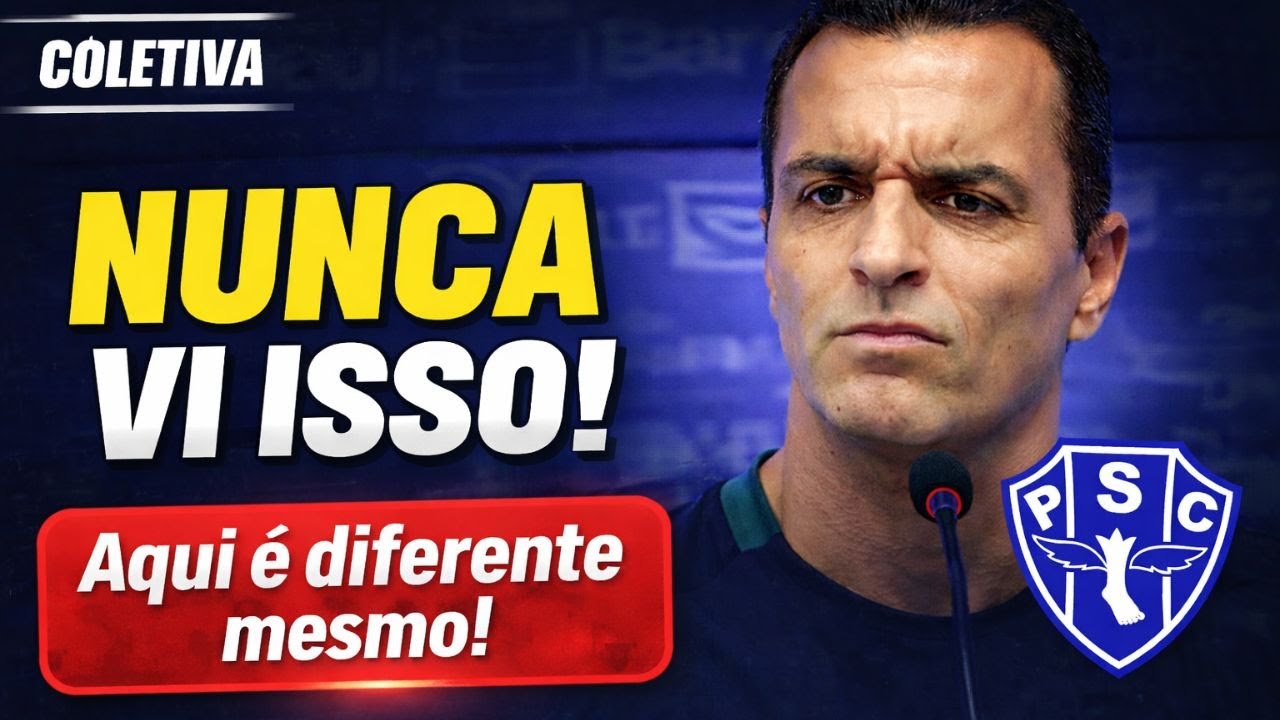 JÚNIOR ROCHA Abre o Jogo Sobre o PAYSANDU, COBRANÇA E TORCIDA | PARAZÃO 2026