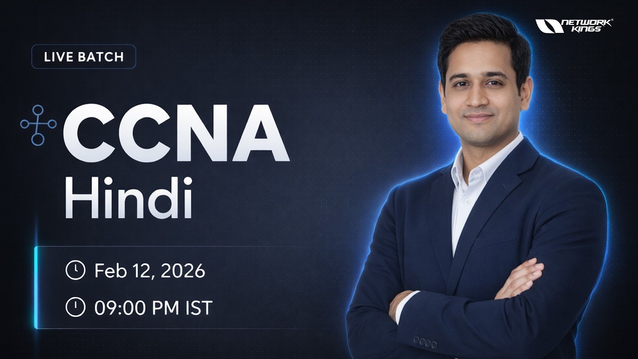 CCNA hindi by Amit  | Network Kings