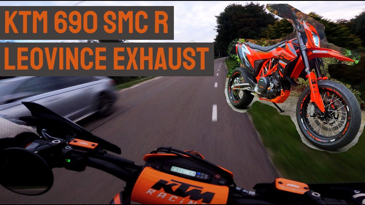 KTM 690 SMC R (2021) - LEOVINCE FULL EXHAUST [POV - PURE SOUND]
