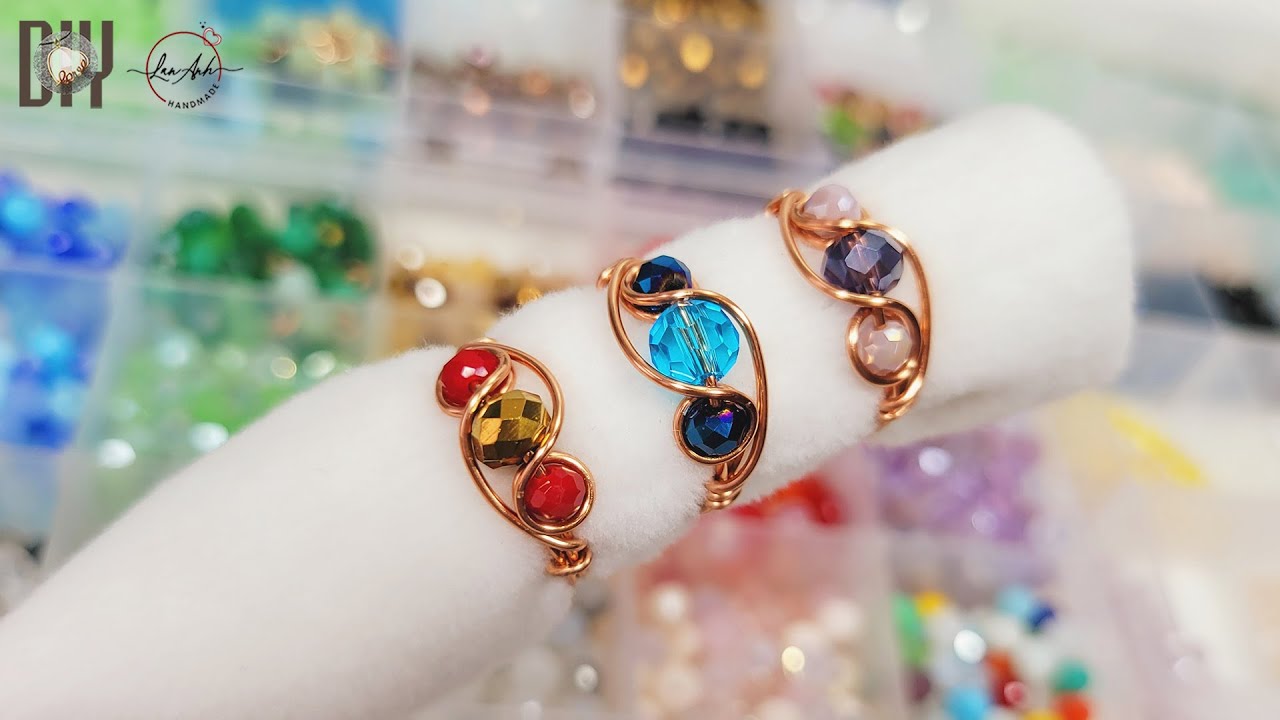 The actual testing and filming process for making a simple ring