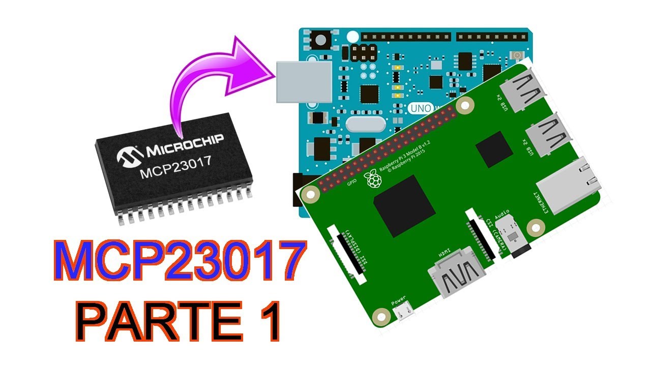 MCP23017 Conceptos, Manejo y uso con y sin librería Parte 1