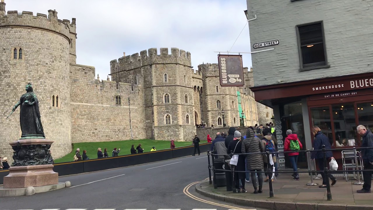 Troca da guarda no castelo de Windsor