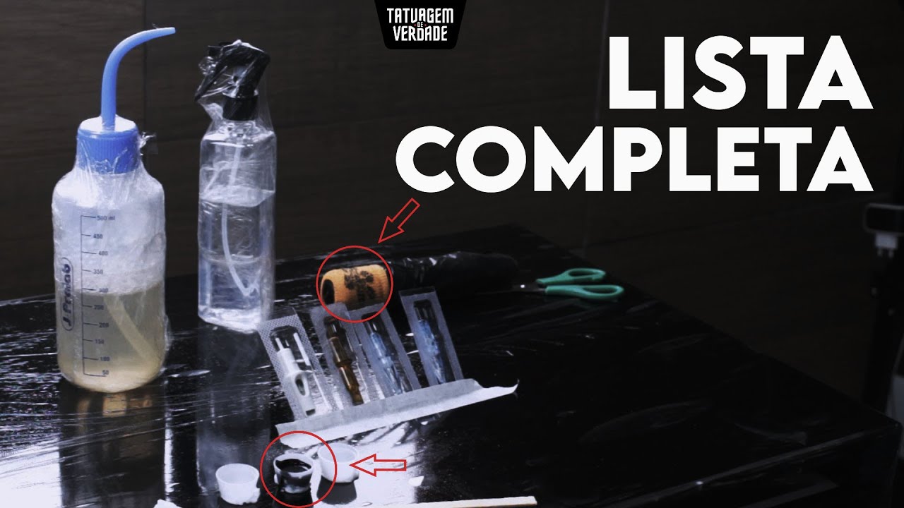 TATTOOING SUPPLIES: COMPLETE WORKSTATION ASSEMBLY!