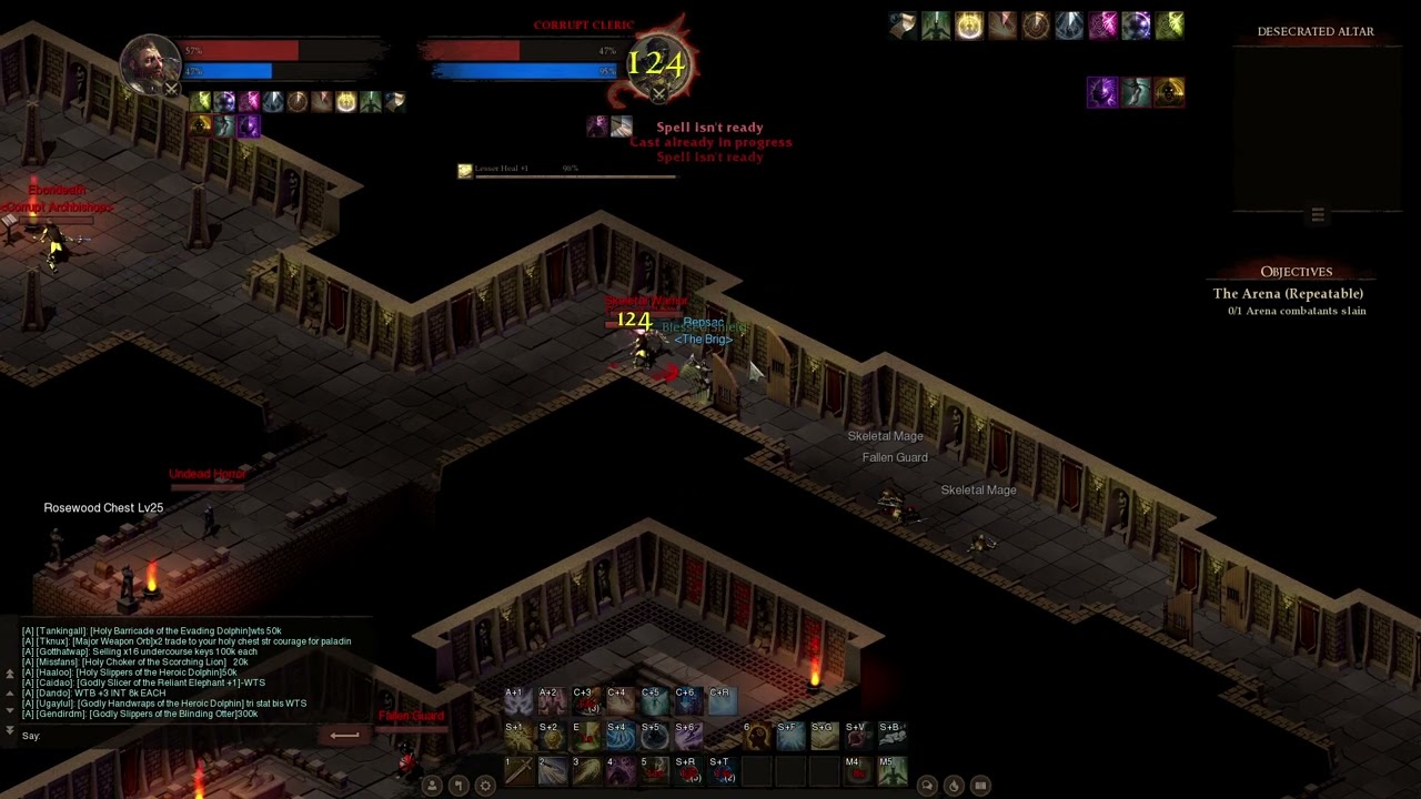 Melee Cleric go BRRRR - Desecrated Altar (Dreadmyst)
