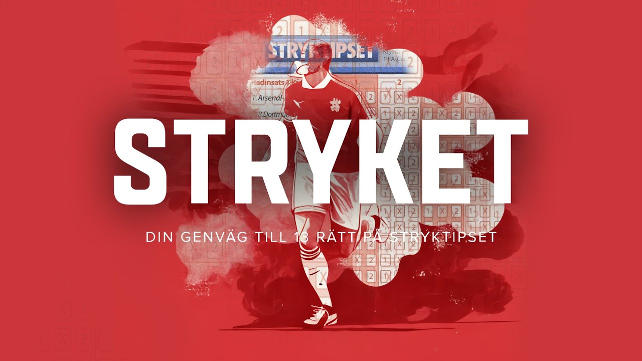13 miljoner i jackpot på Stryktipset och vi går igenom kupongen