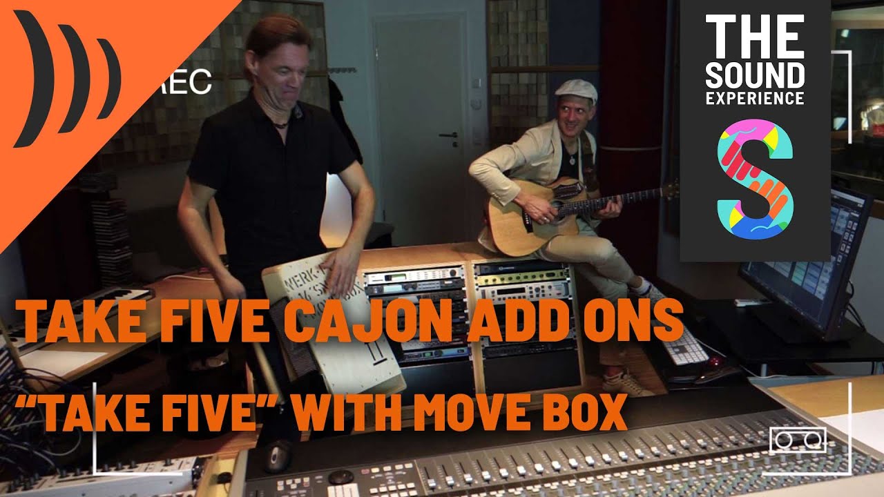Schlagwerk TAKE FIVE Cajon Add Ons by Dirk Feuchter - TAKE FIVE with MoveBox