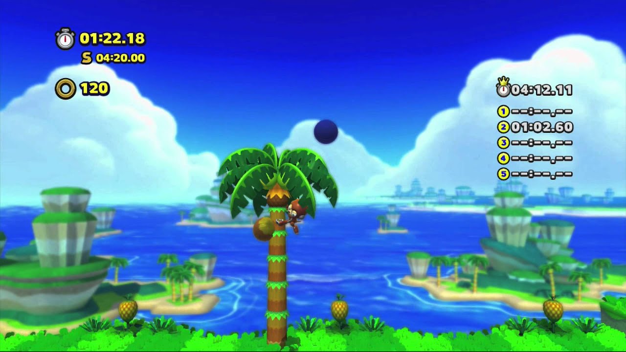 Sonic Lost World: Tropical Coast Zone 4 [1080 HD]