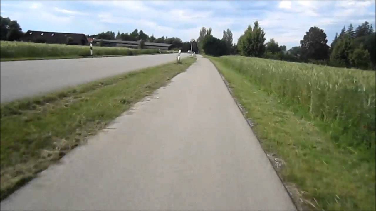 Prittriching - Kaltenberg, Bergab vor Egling