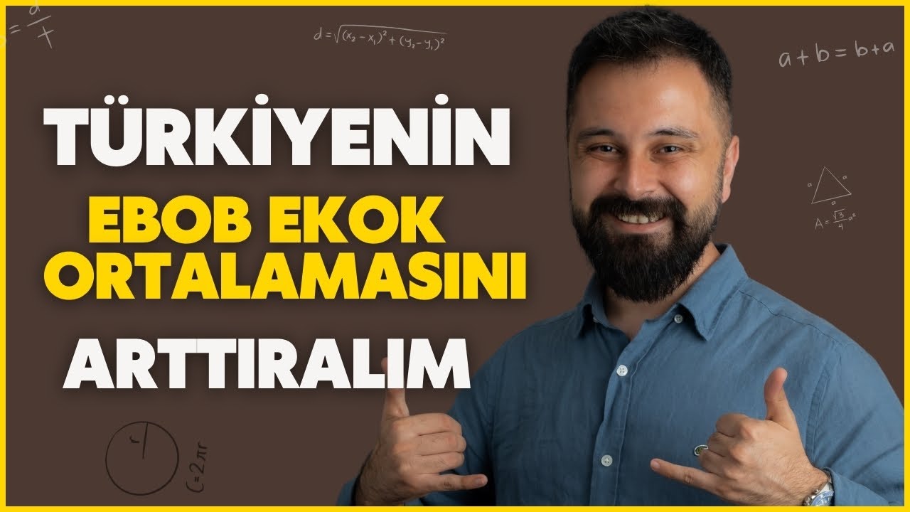 TÜM EBOB EKOK SORULARINI ARTIK ÇÖZEBİLECEĞİZ