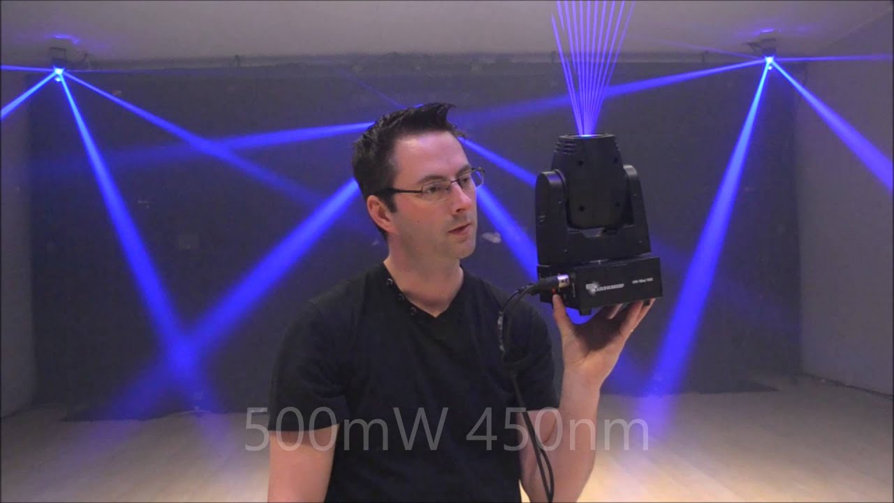 Mini laser movingheads