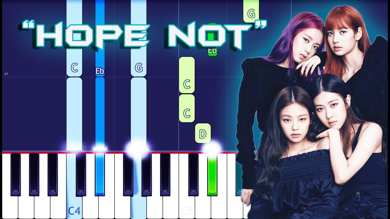 BLACKPINK - Hope Not Piano Tutorial EASY