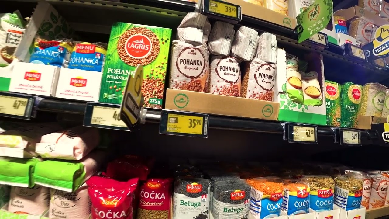Ціни на ПРОДУКТИ В ЧЕХІЇ МАГАЗИН ALBERT
