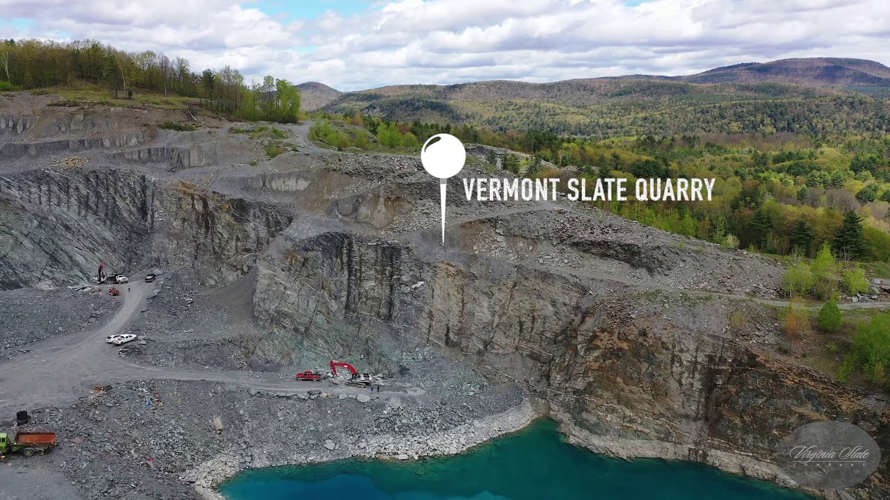 Vermont Slate Quarry - DJI Mavic 2 Pro - Virginia Slate Company