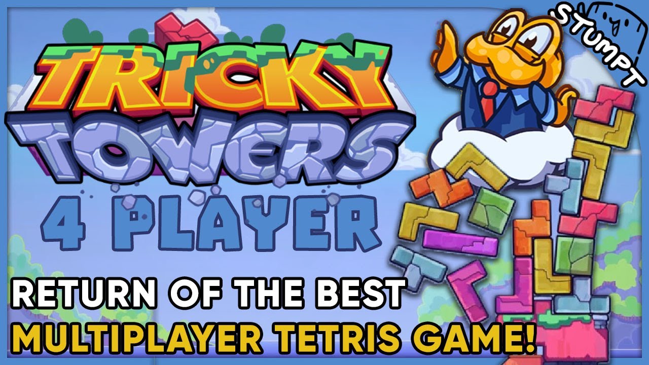 The BEST Multiplayer Tetris Game!! - Tricky Towers [Patron Pick!]