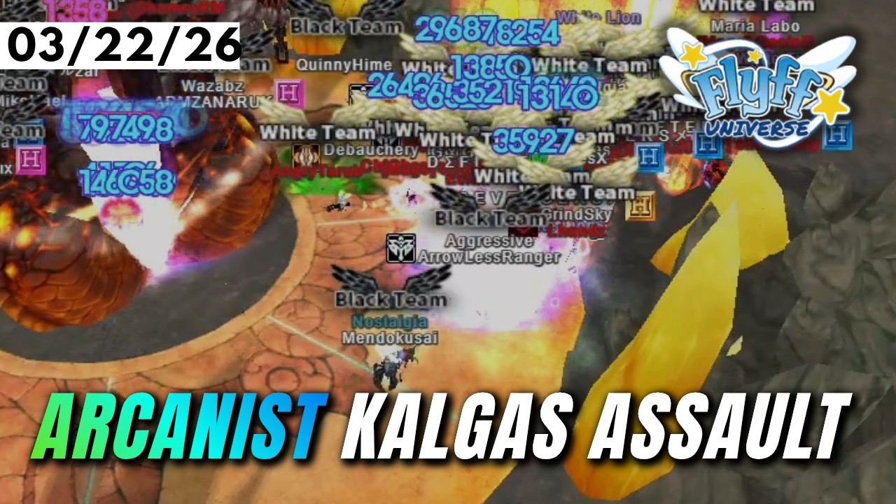 Flyff Universe Arcanist Kalgas Assault - Lawolf Server