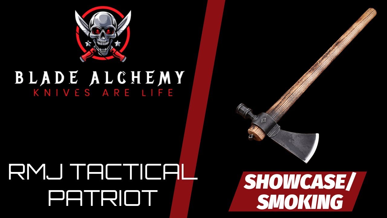RMJ Tactical Patriot Pipe Tomahawk - Showcase/Smoking