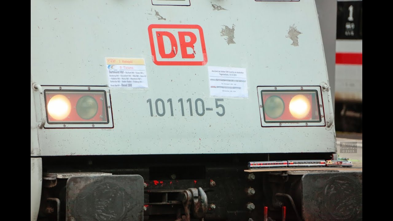 Abschied des letzten Eurocity7 & Eurocity9 in Köln Hbf