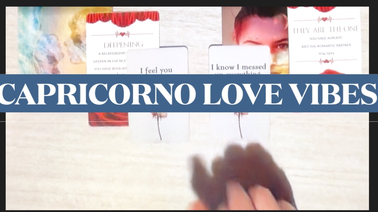 CAPRICORNO ♑ LOVE VIBES MARZO ❣️❣️