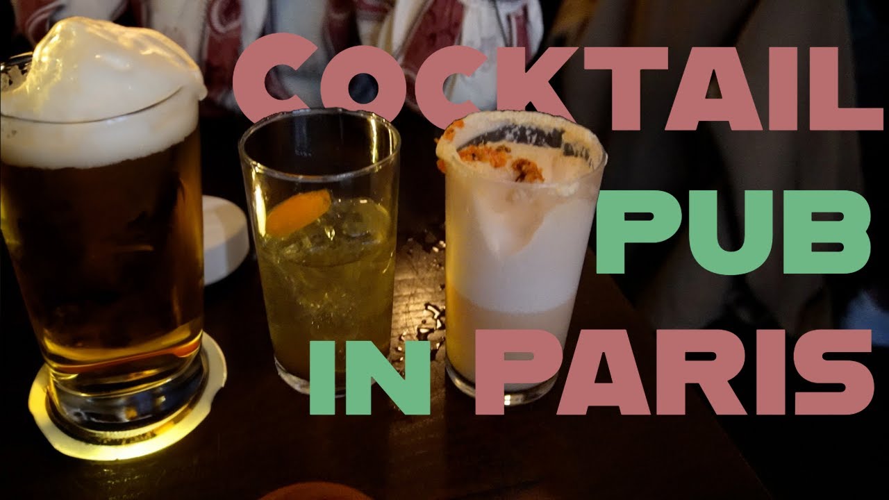 A Cocktail PUB in Paris? - Cambridge Public House Review