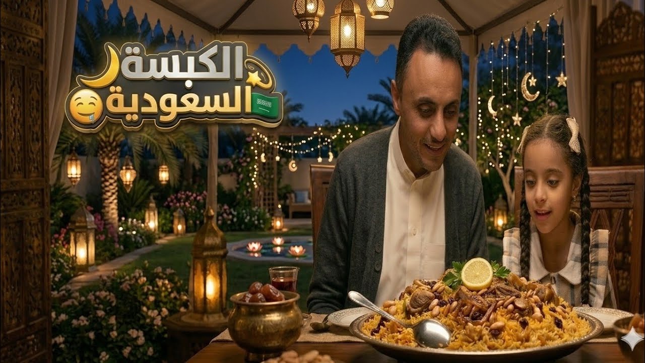 طبخنا أشهر طبخة سعودية في رمضان! الكبسة السعودية🇸🇦 على الأصول بطعم لا يقاوم 🤤🔥