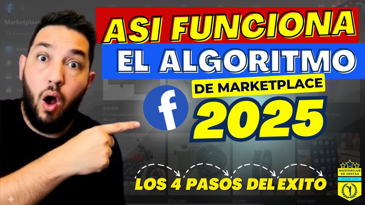 4 PASOS PARA QUE EL AGORITMO DE FACEBOOK MARKETPLACE TE AYUDE A VENDER