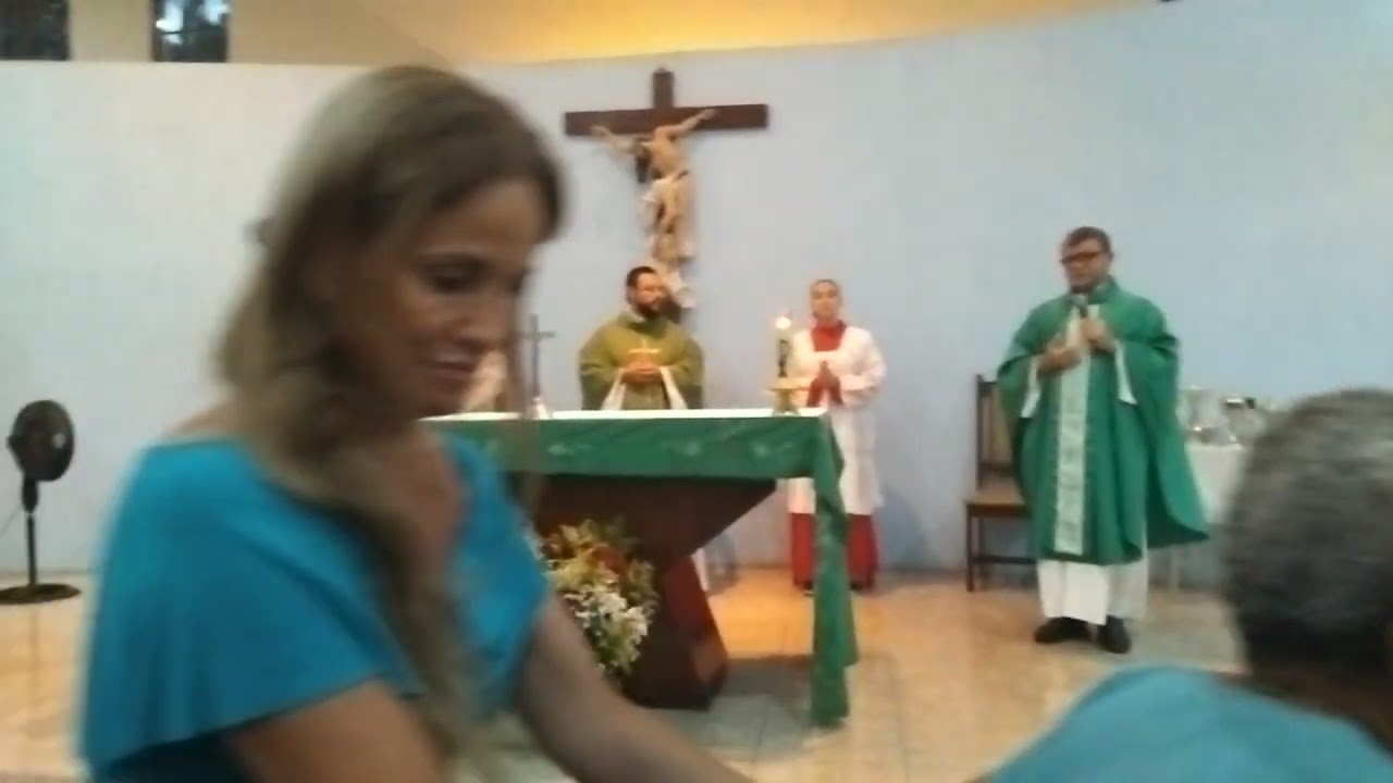 18/01/ 2026: Eva Medina. Paróquia São Sebastião Lages PBI 