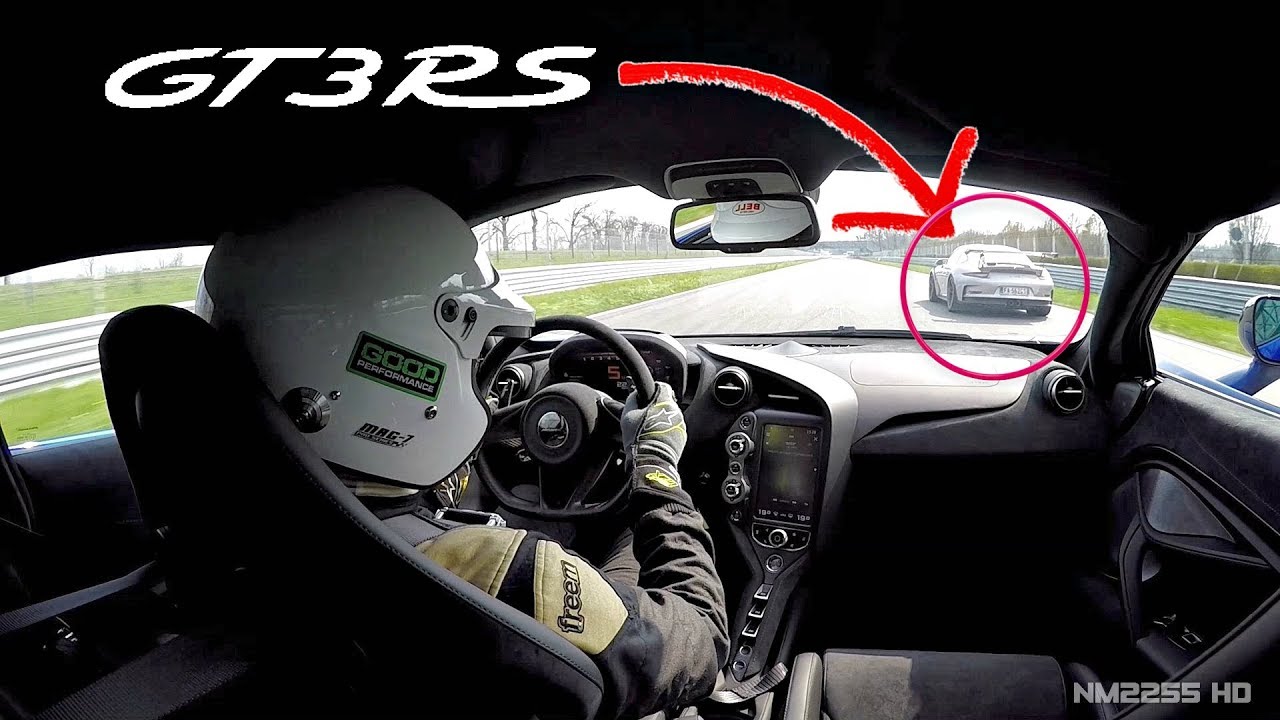 TUNED McLaren 720S Stage 1 800HP Destroys Porsches on Track!! - OnBoard with Incredible Sound!