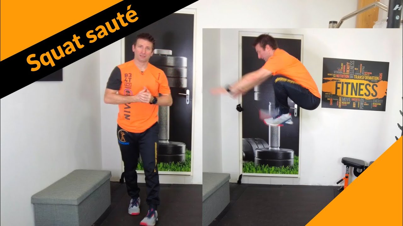 Réussir le squat sauté