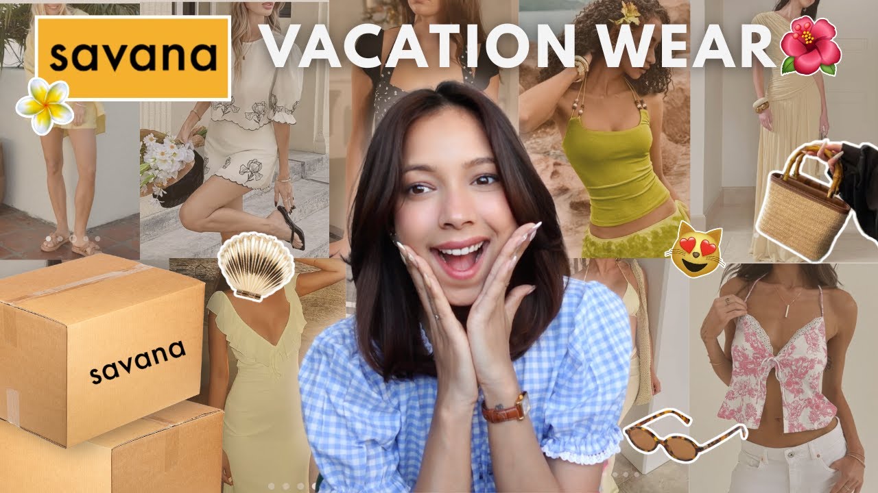 Savana Vacation Wear Haul 🌺 | Beach Dresses , Tops, Bottom, Bags & Accessories ❤️😍