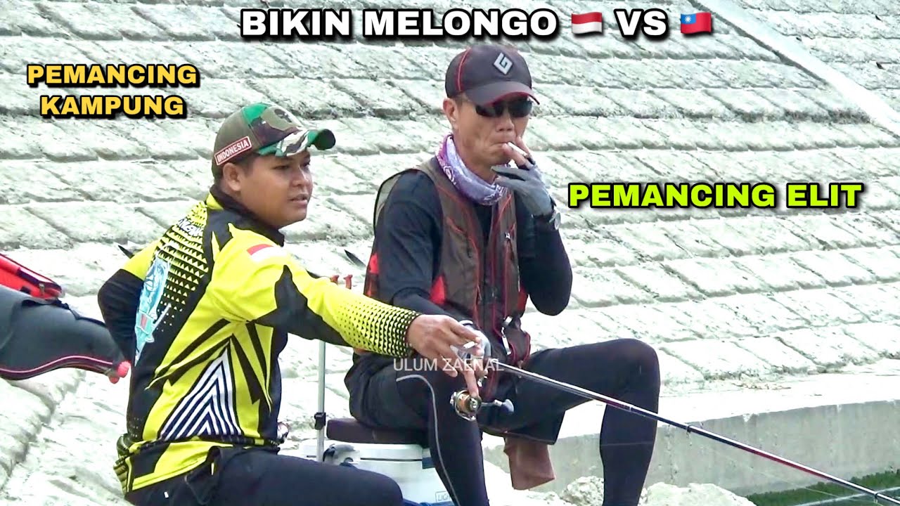 Heboh ini ..! Pemancing kampung vs pemancing elit bikin melongo