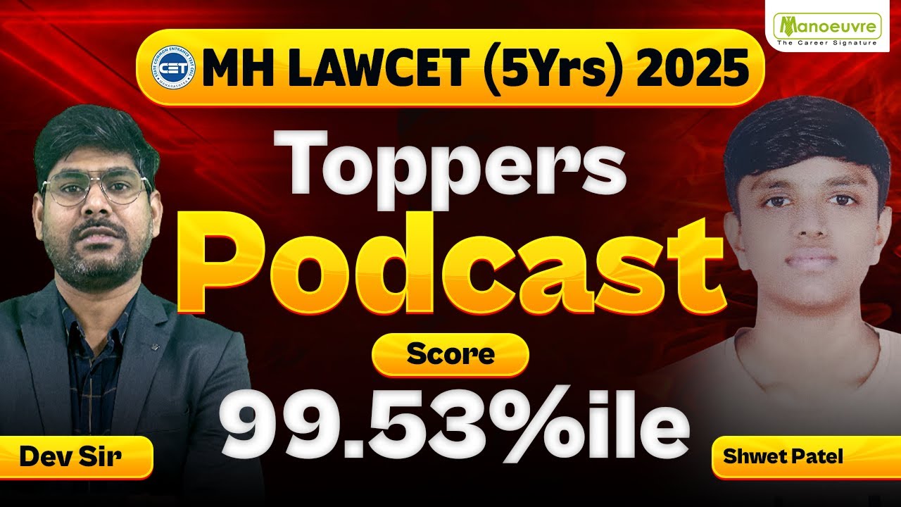 MH LAWCET (5Years) 2025 Podcast 