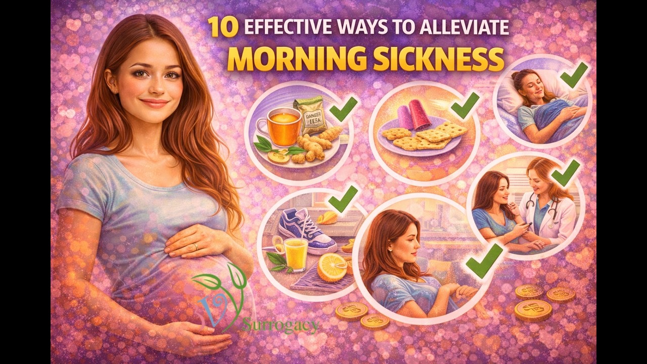 10 Effective Ways to Alleviate Morning Sickness