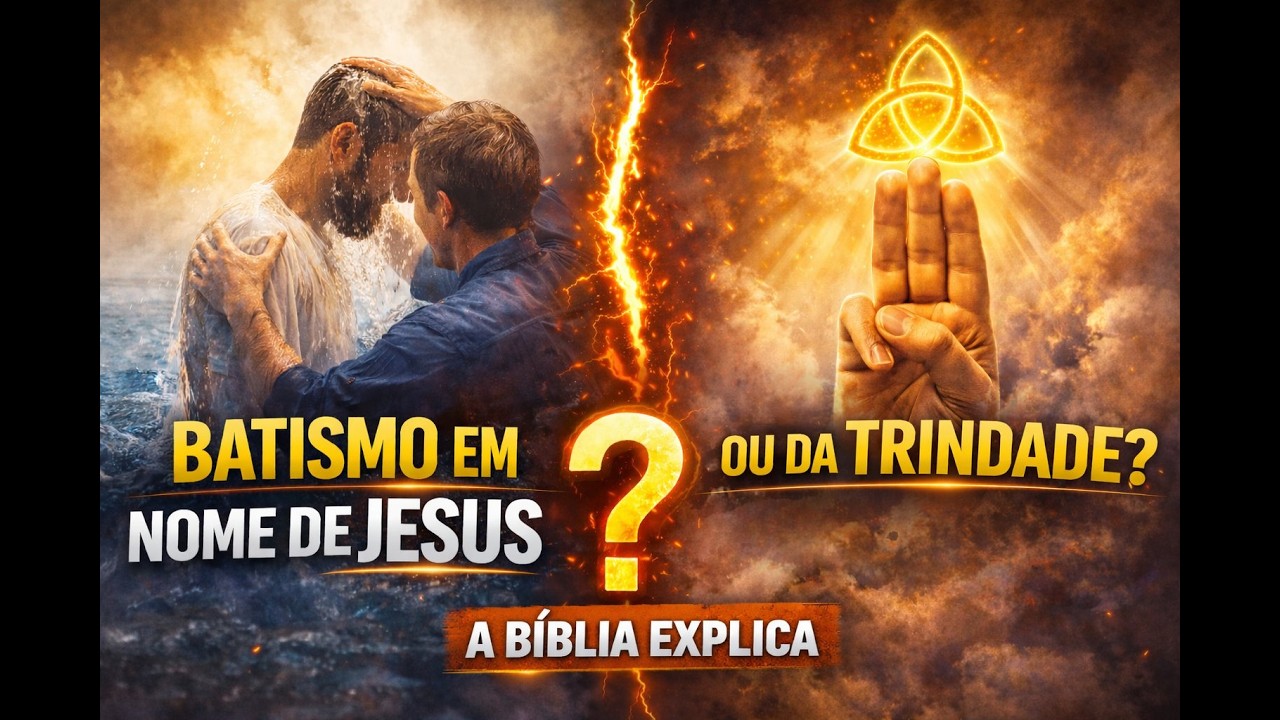 Batismo em Nome de Jesus ou da Trindade? A Bíblia Explica