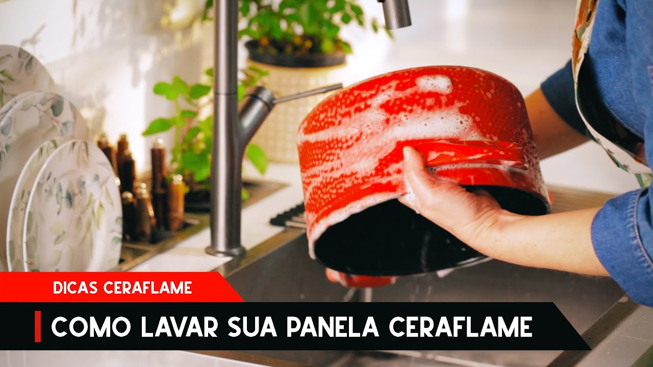 Dicas Ceraflame  - Como lavar sua panela Ceraflame?