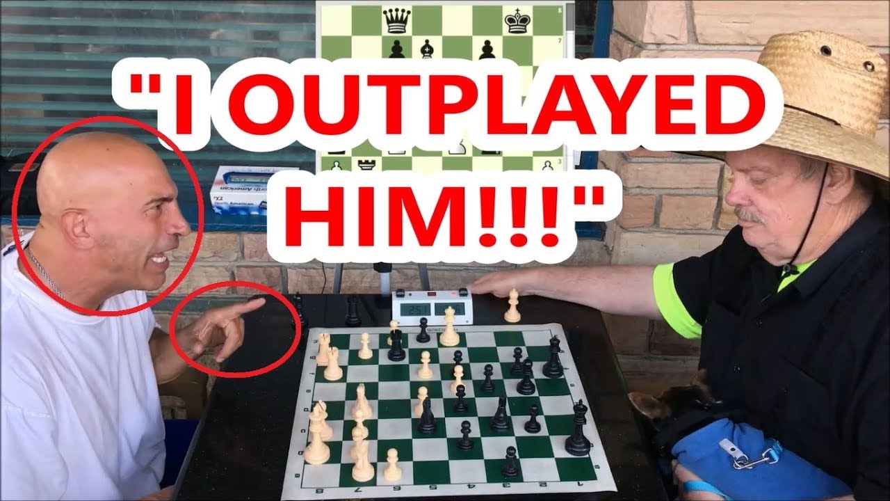 Chess Master Blunders Vs Savage Trash Talker! Boston Mike vs FM Mark The Duck