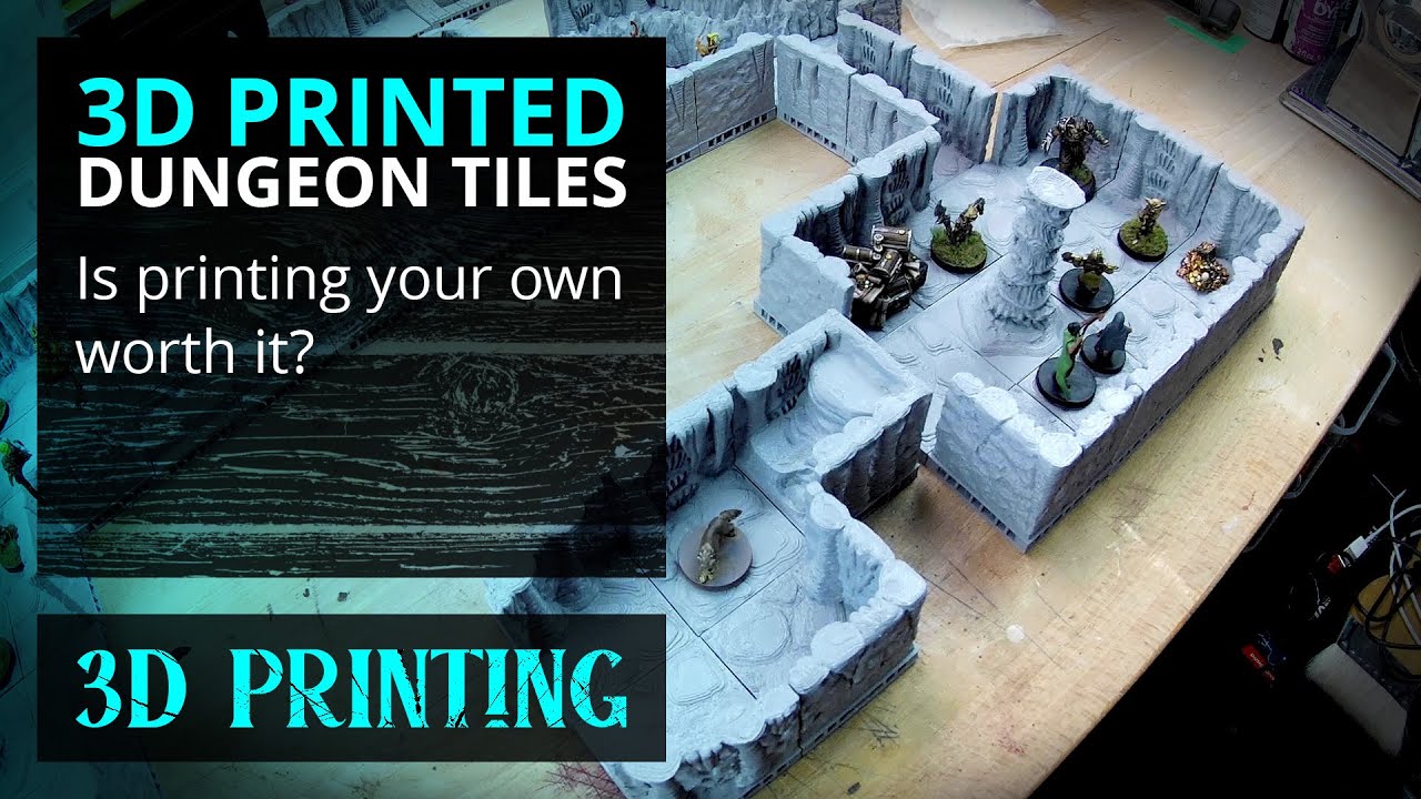 RPG 3D Printed Terrain - Is It Worth It #dnd #dndterrain #dungeonsanddragons