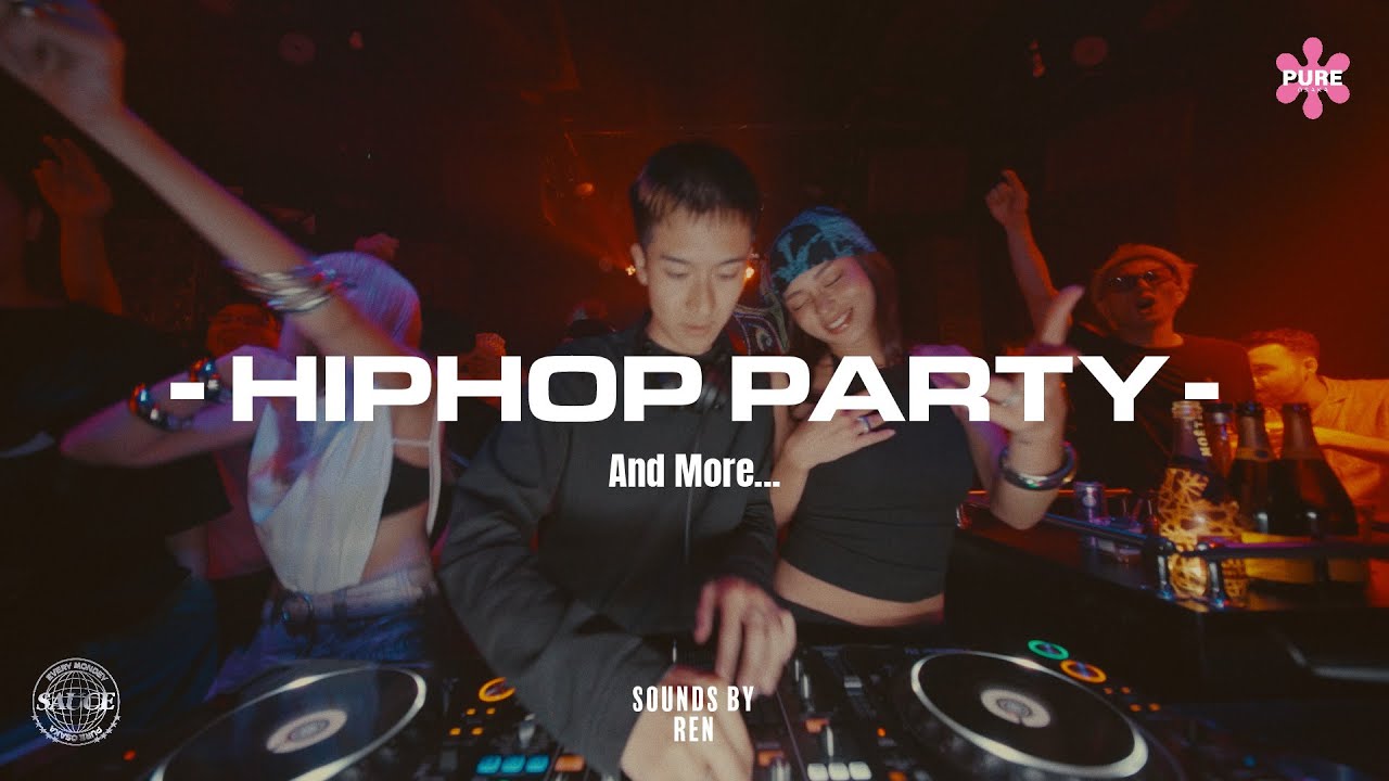 SAUCE - LIVE MIX by REN ( HIPHOP / TRAP / EDITS )  at PURE_Osaka