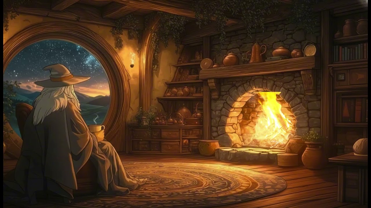 Medieval Music For Focus & Calm | A Peaceful Visit In The Shire