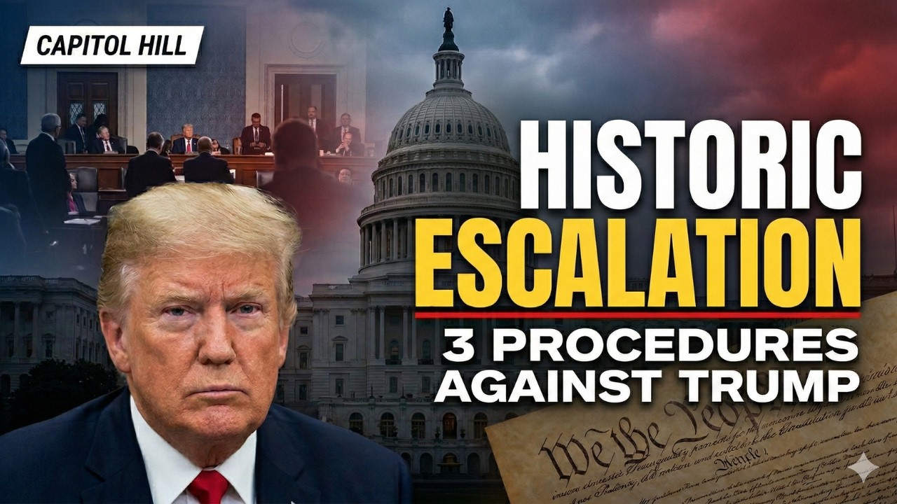 Political Escalation in Washington:Congress Activate Three Constitutional Mechanisms Targeting Trump