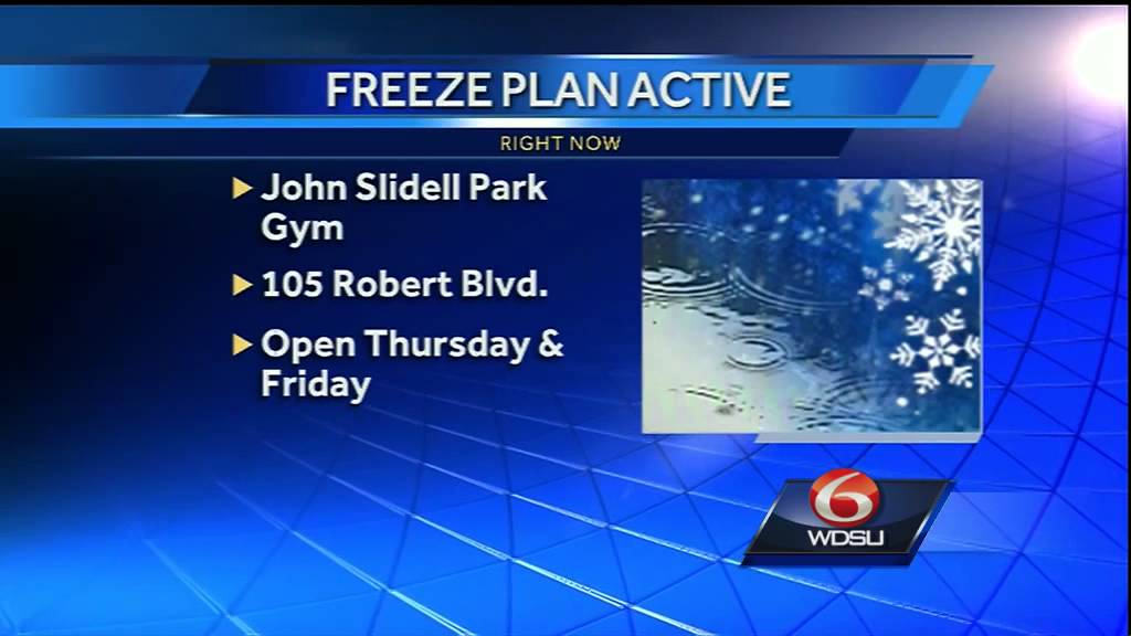 A second Slidell shelter is opening due to cold weather